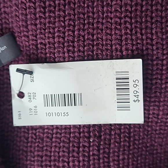 The Limited Rich Plum Women's Scarf NWT - Picture 3 of 5